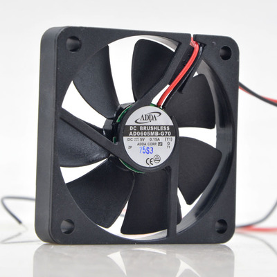 Original ADDA AD0605MB-G70 Cooling Fan DC 5V 0.15A 2-wires AD0605MB-G70 Fans